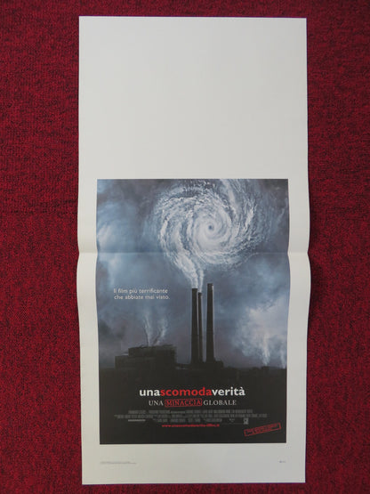 AN INCONVENIENT TRUTH ITALIAN LOCANDINA POSTER AL GORE GEORGE BUSH 2006 - Rendezvous Cinema
