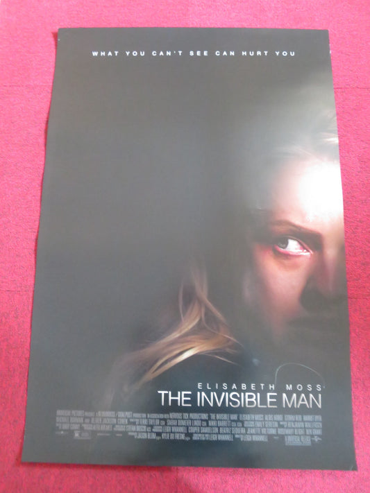 THE INVISIBLE MAN US ONE SHEET ROLLED POSTER ELISABETH MOSS 2020