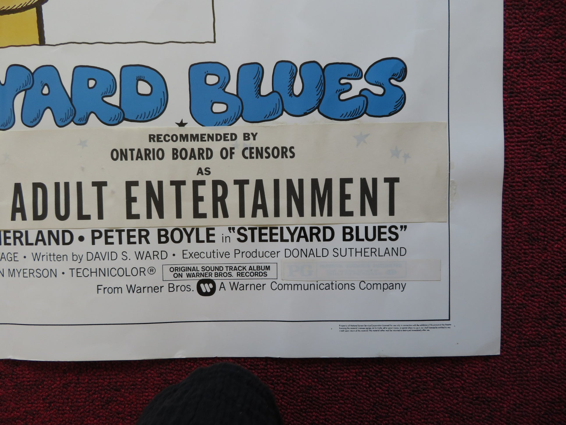 STEELYARD BLUES US HALF SHEET (22"x 28") POSTER JANE FONDA PETER BOYLE 1979 - Rendezvous Cinema