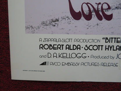 BITTERSWEET LOVE US HALF SHEET (22"x 28") POSTER LANA TURNER ROBERT LANSING 1976 - Rendezvous Cinema
