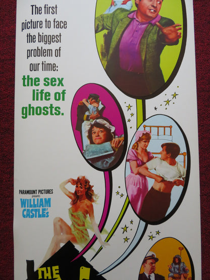 THE SPIRIT IS WILLING US INSERT (14"x 36") POSTER SID CAESAR VERA MILES 1966 - Rendezvous Cinema