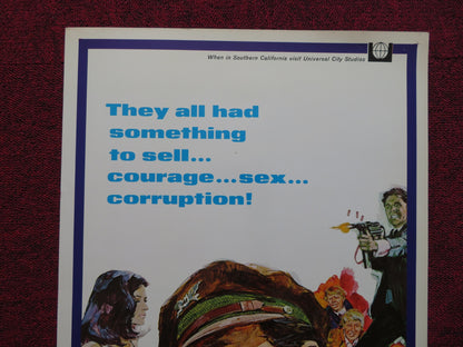 THE HELL WITH HEROES US INSERT (14"x 36") POSTER ROD TAYLOR C.CARDINALE 1968 - Rendezvous Cinema