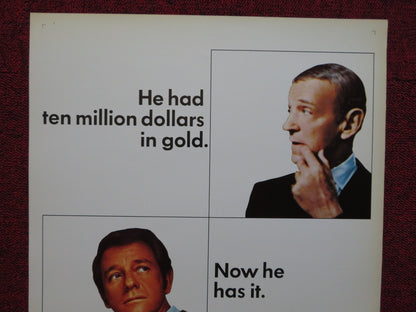 MIDAS RUN US INSERT (14"x 36") POSTER RICHARD CRENNA ANNE HEYWOOD 1969 - Rendezvous Cinema