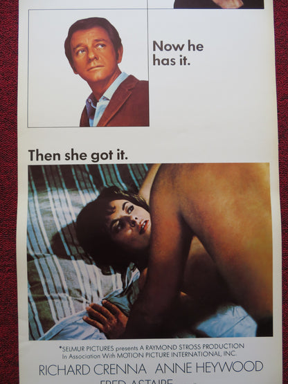 MIDAS RUN US INSERT (14"x 36") POSTER RICHARD CRENNA ANNE HEYWOOD 1969 - Rendezvous Cinema