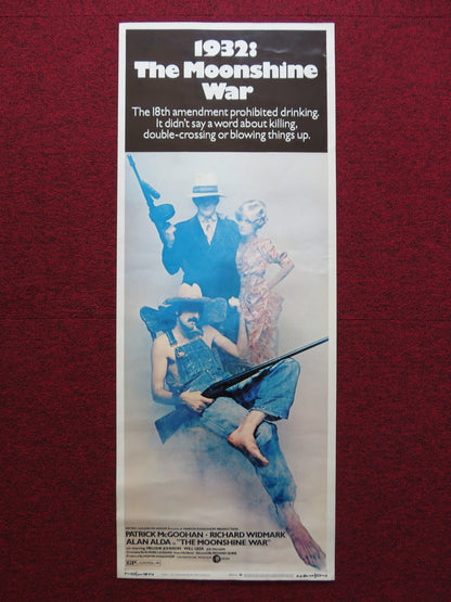 THE MOONSHINE WAR US INSERT (14"x 36") POSTER PATRICK MCGOOHAN R. WIDMARK 1970 - Rendezvous Cinema