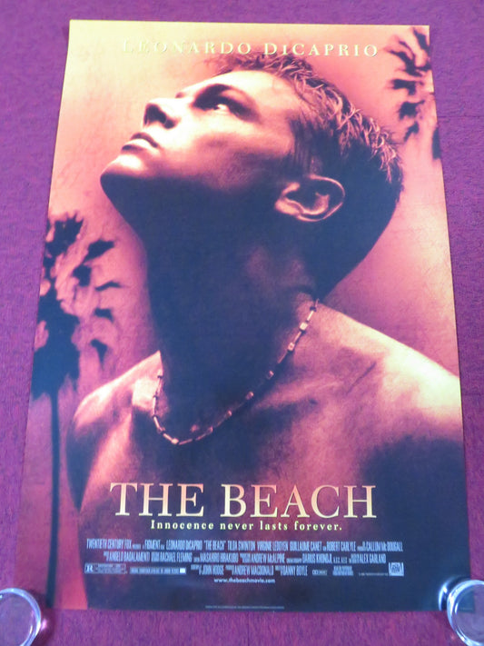 THE BEACH - VERSION A US ONE SHEET ROLLED POSTER LEONARDO DICAPRIO 2000