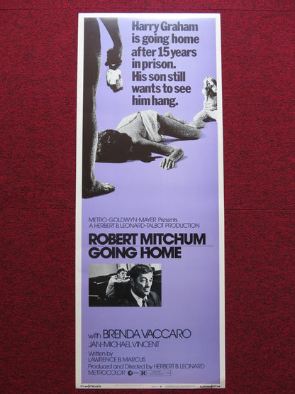 GOING HOME US INSERT (14"x 36") POSTER ROBERT MITCHUM BRENDA VACCARO 1971 - Rendezvous Cinema