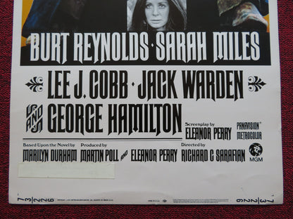 THE MAN WHO LOVED CAT DANCING US INSERT (14"x 36") POSTER BURT REYNOLDS 1973 - Rendezvous Cinema