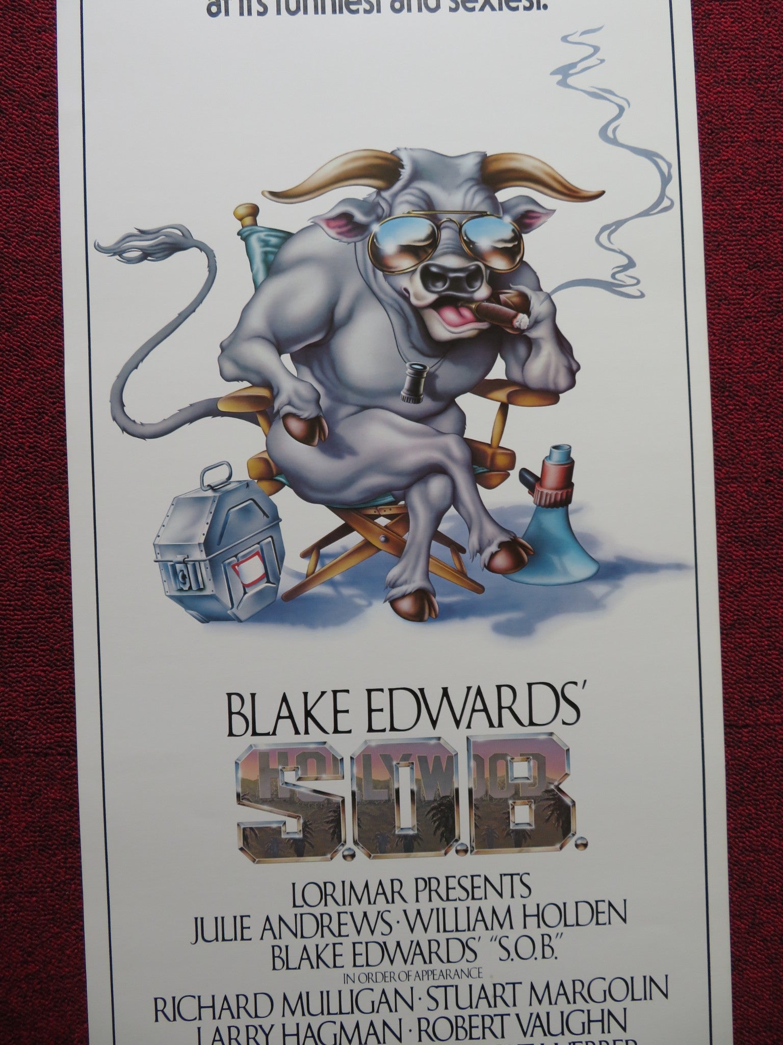 S.O.B US INSERT (14"x 36") POSTER BLAKE EDWARDS JULIE ANDREWS 1981 - Rendezvous Cinema