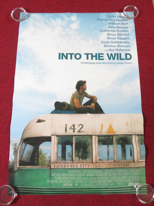 INTO THE WILD US ONE SHEET ROLLED POSTER EMILE HIRSCH WILLIAM HURT 2007