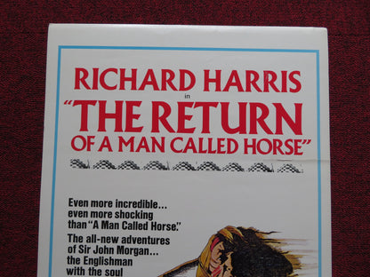 THE RETURN OF A MAN CALLED HORSE US INSERT (14"x 36") POSTER RICHARD HARRIS 1976 - Rendezvous Cinema
