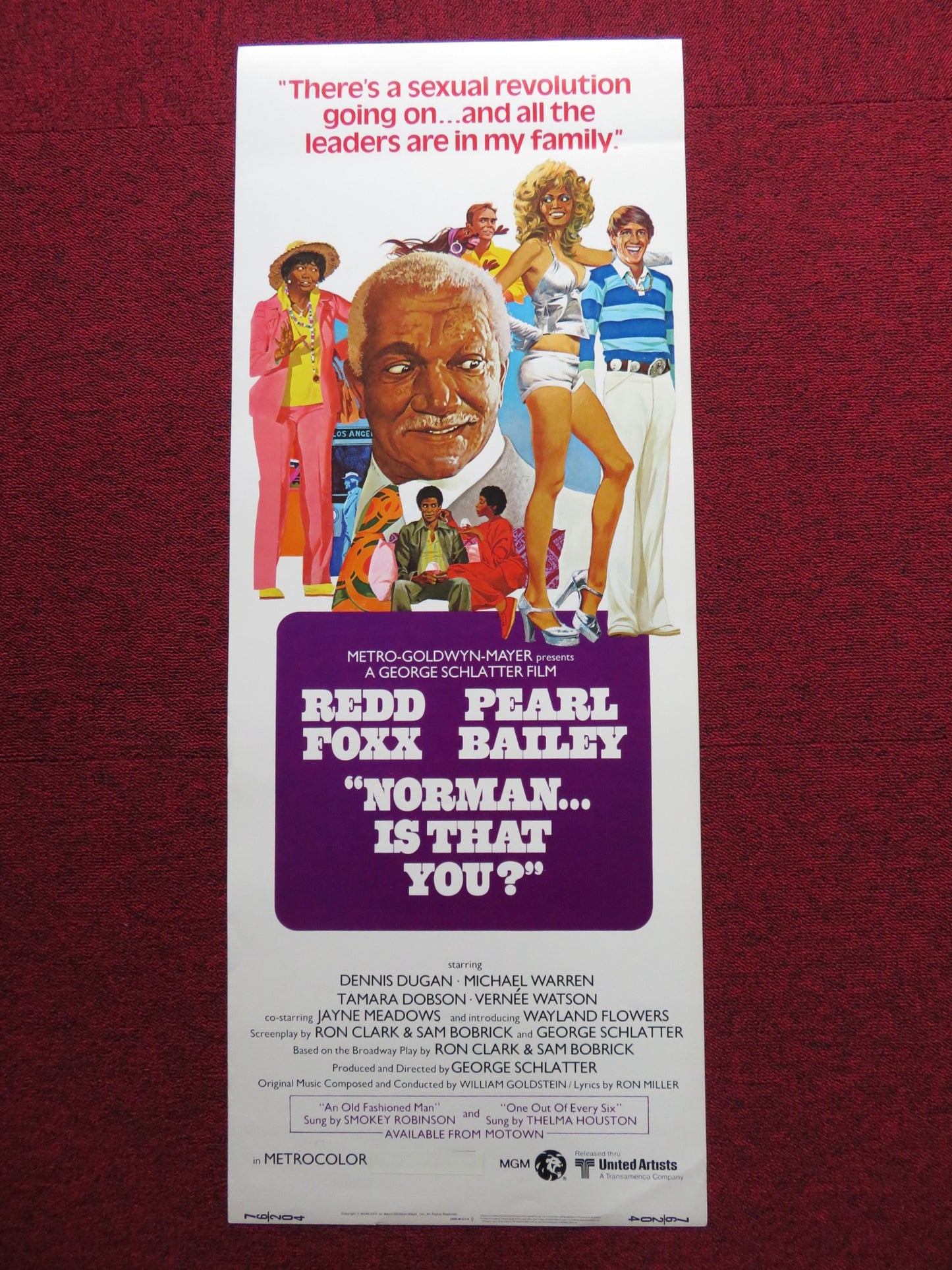 NORMAN... IS THAT YOU? US INSERT (14"x 36") POSTER REDD FOXX PEARL BAILEY 1976 - Rendezvous Cinema
