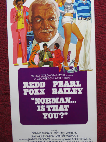 NORMAN... IS THAT YOU? US INSERT (14"x 36") POSTER REDD FOXX PEARL BAILEY 1976 - Rendezvous Cinema