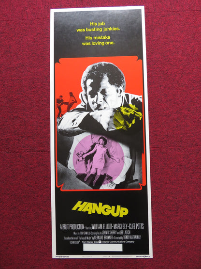 HANGUP US INSERT (14"x 36") POSTER WILLIAM ELLIOTT MARKI BEY 1974 - Rendezvous Cinema