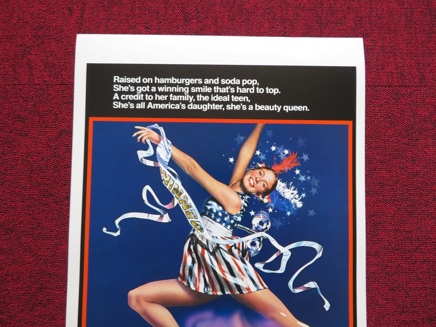 SMILE US INSERT (14"x 36") POSTER BRUCE DERN MICHAEL RITCHIE 1975 - Rendezvous Cinema