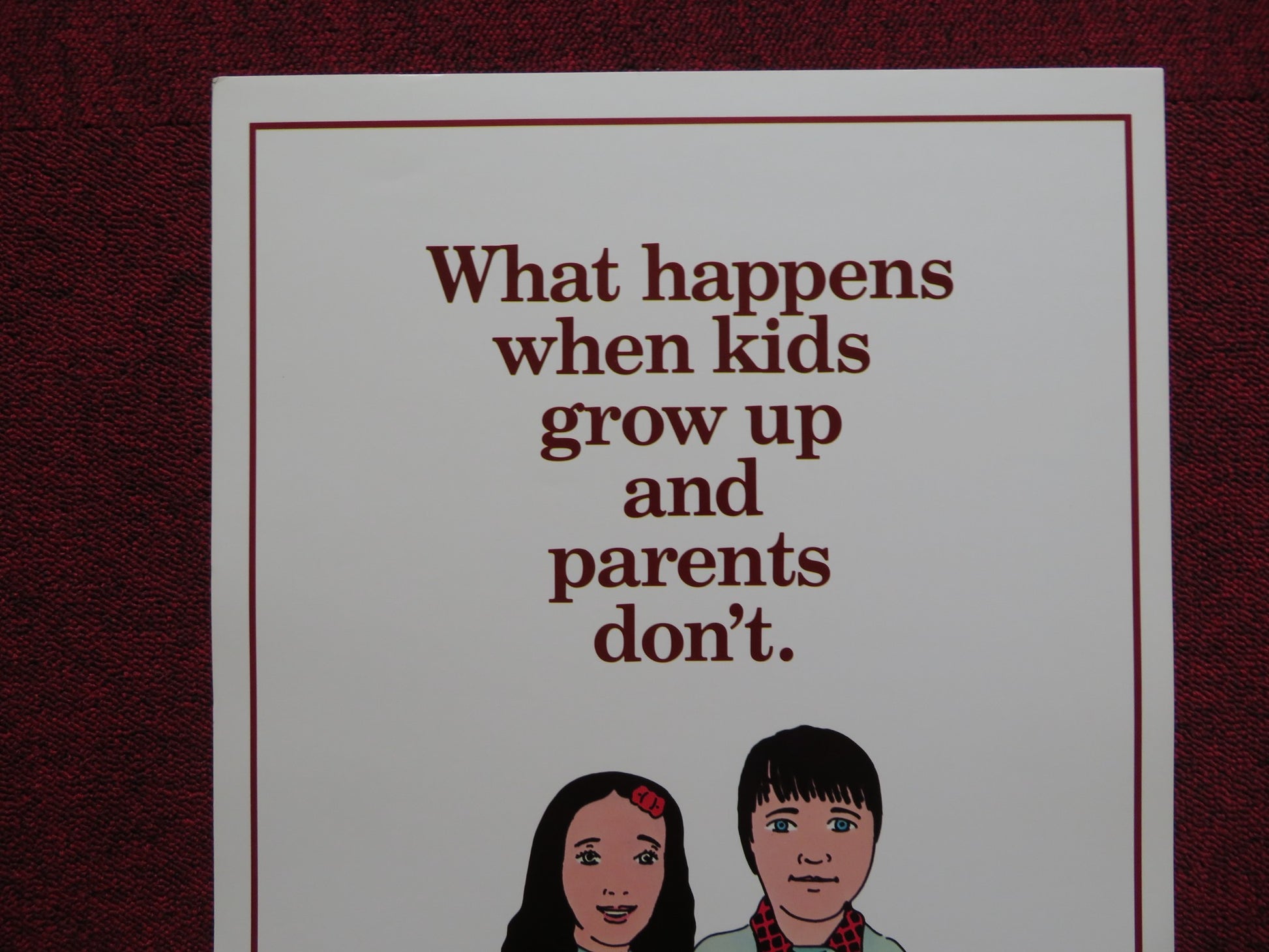 RICH KIDS STYLE A US INSERT (14"x 36") POSTER JOHN LITHGOW TRINI ALVARADO 1979 - Rendezvous Cinema