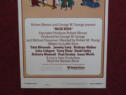 RICH KIDS STYLE A US INSERT (14"x 36") POSTER JOHN LITHGOW TRINI ALVARADO 1979 - Rendezvous Cinema