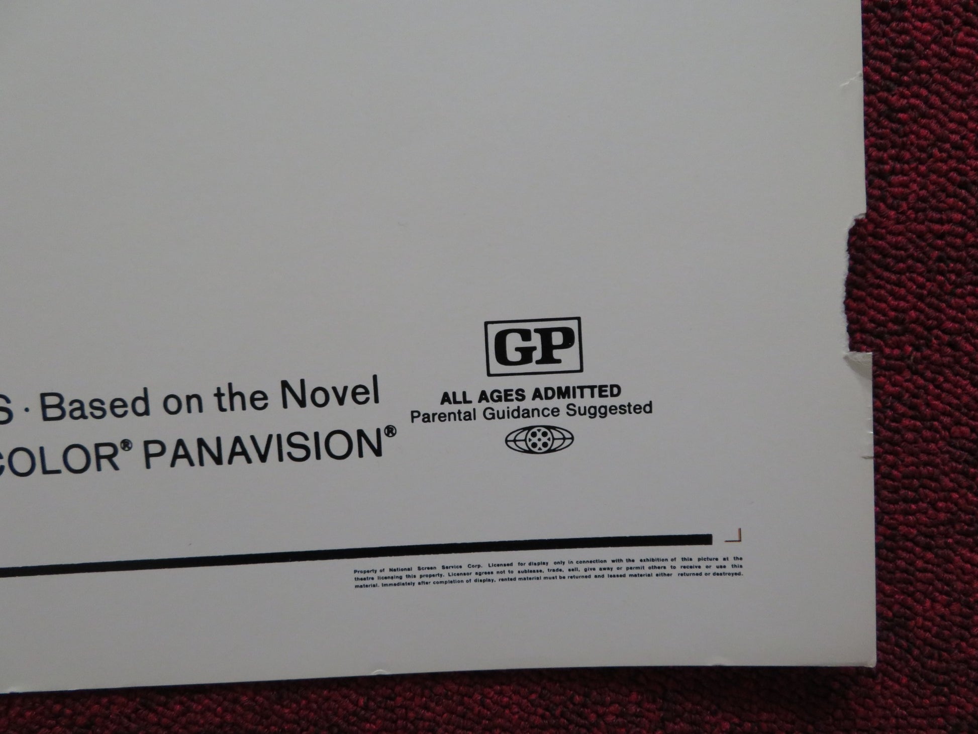 COLOSSUS THE FORBIN PROJECT US HALF SHEET (22"x 28") POSTER ERIC BRAEDEN 1970 - Rendezvous Cinema