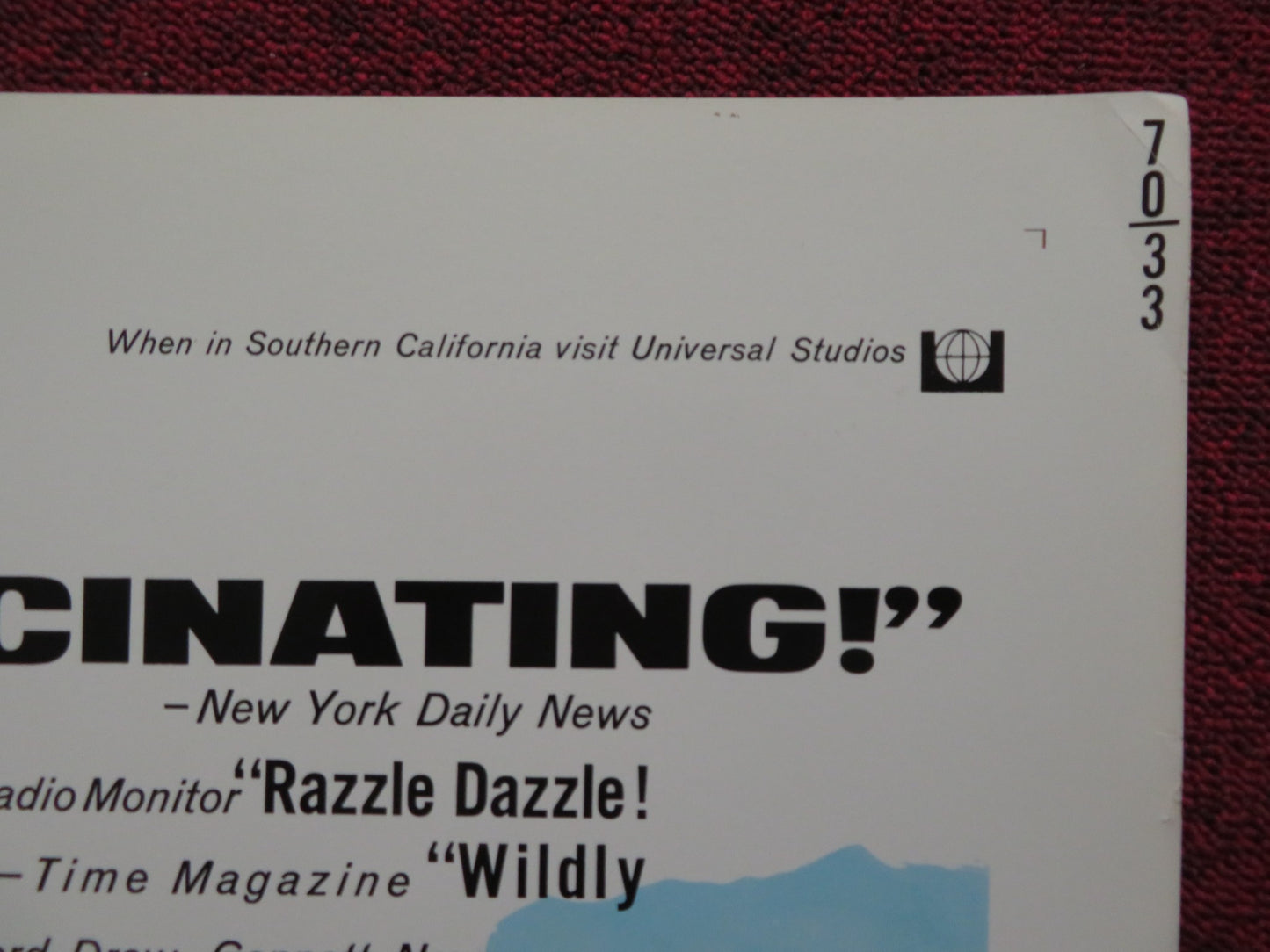 COLOSSUS THE FORBIN PROJECT US HALF SHEET (22"x 28") POSTER ERIC BRAEDEN 1970 - Rendezvous Cinema