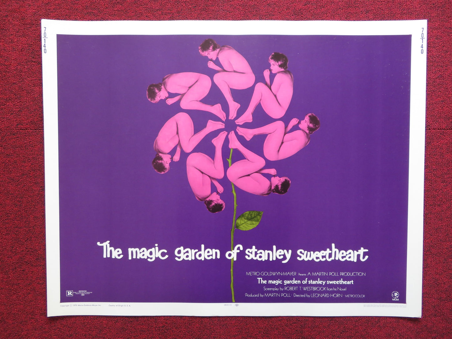 THE MAGIC GARDEN OF STANLEY SWEETHEART US HALF SHEET (22"x 28") POSTER 1970 - Rendezvous Cinema