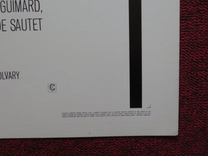 THE THINGS FOR LIFE / LES CHOSES DE LA VIE US HALF SHEET (22"x 28") POSTER 1970 - Rendezvous Cinema