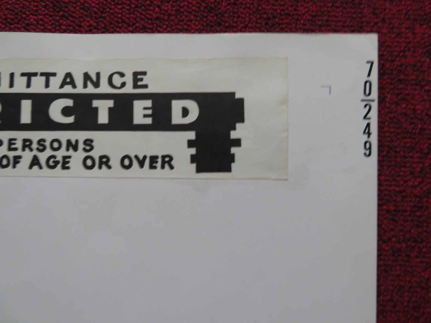 MOVE US HALF SHEET (22"x 28") POSTER ELLIOTT GOULD PAULA PRENTISS 1970 - Rendezvous Cinema