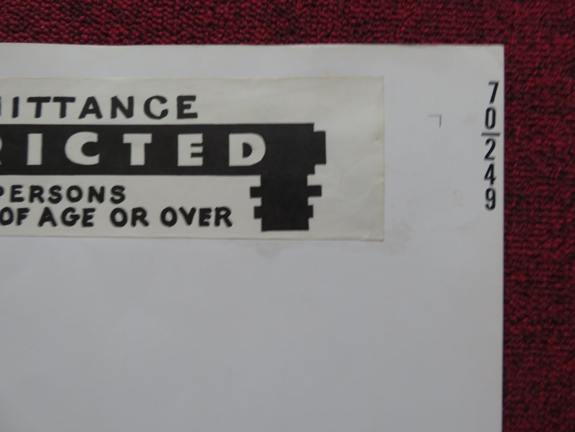 MOVE US HALF SHEET (22"x 28") POSTER ELLIOTT GOULD PAULA PRENTISS 1970 - Rendezvous Cinema