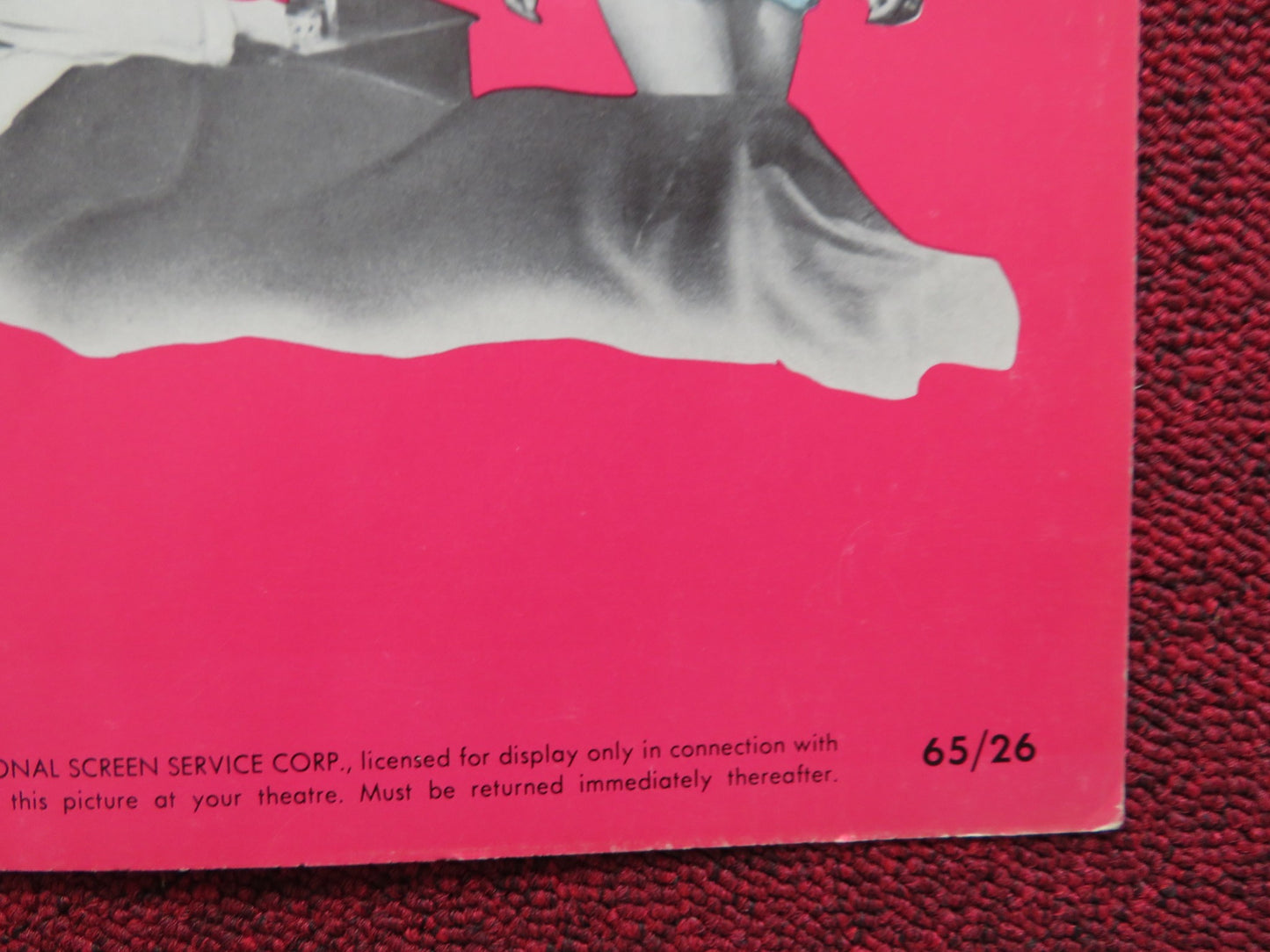 WHY BOTHER TO KNOCK US HALF SHEET (22"x 28") POSTER ELKE SOMMER R. TODD 1965 - Rendezvous Cinema