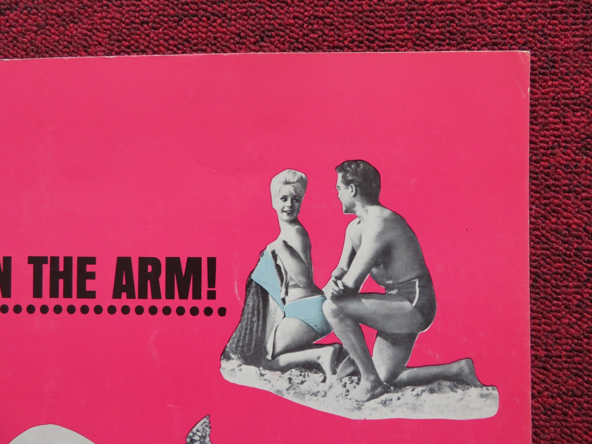 WHY BOTHER TO KNOCK US HALF SHEET (22"x 28") POSTER ELKE SOMMER R. TODD 1965 - Rendezvous Cinema