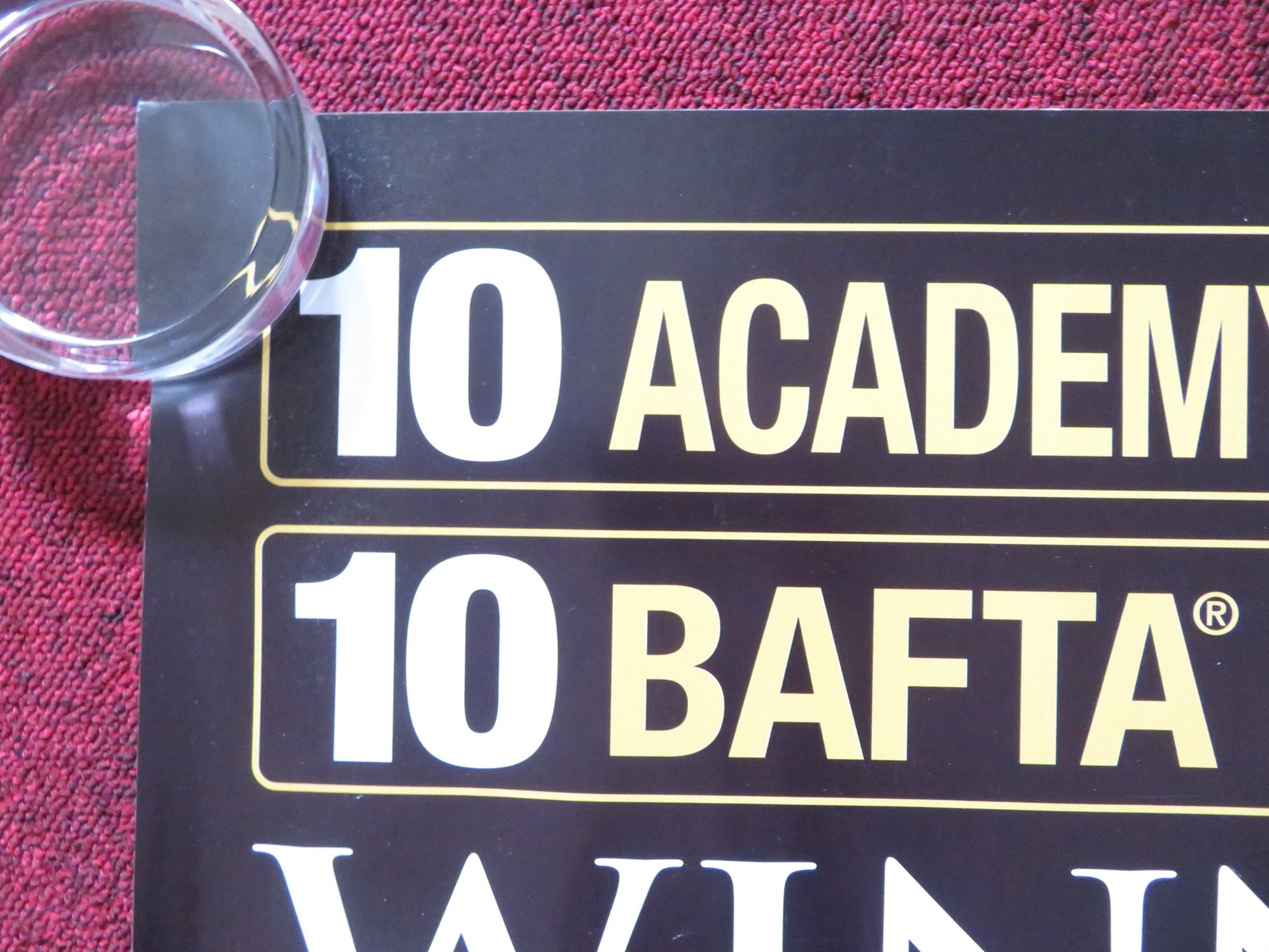 AMERICAN HUSTLE UK QUAD ROLLED POSTER CHRISTIAN BALE BRADLEY COOPER 2013 - Rendezvous Cinema