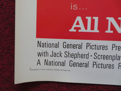 ALL NEAT IN BLACK STOCKINGS US HALF SHEET (22"x 28") POSTER VICTOR HENRY 1969 - Rendezvous Cinema