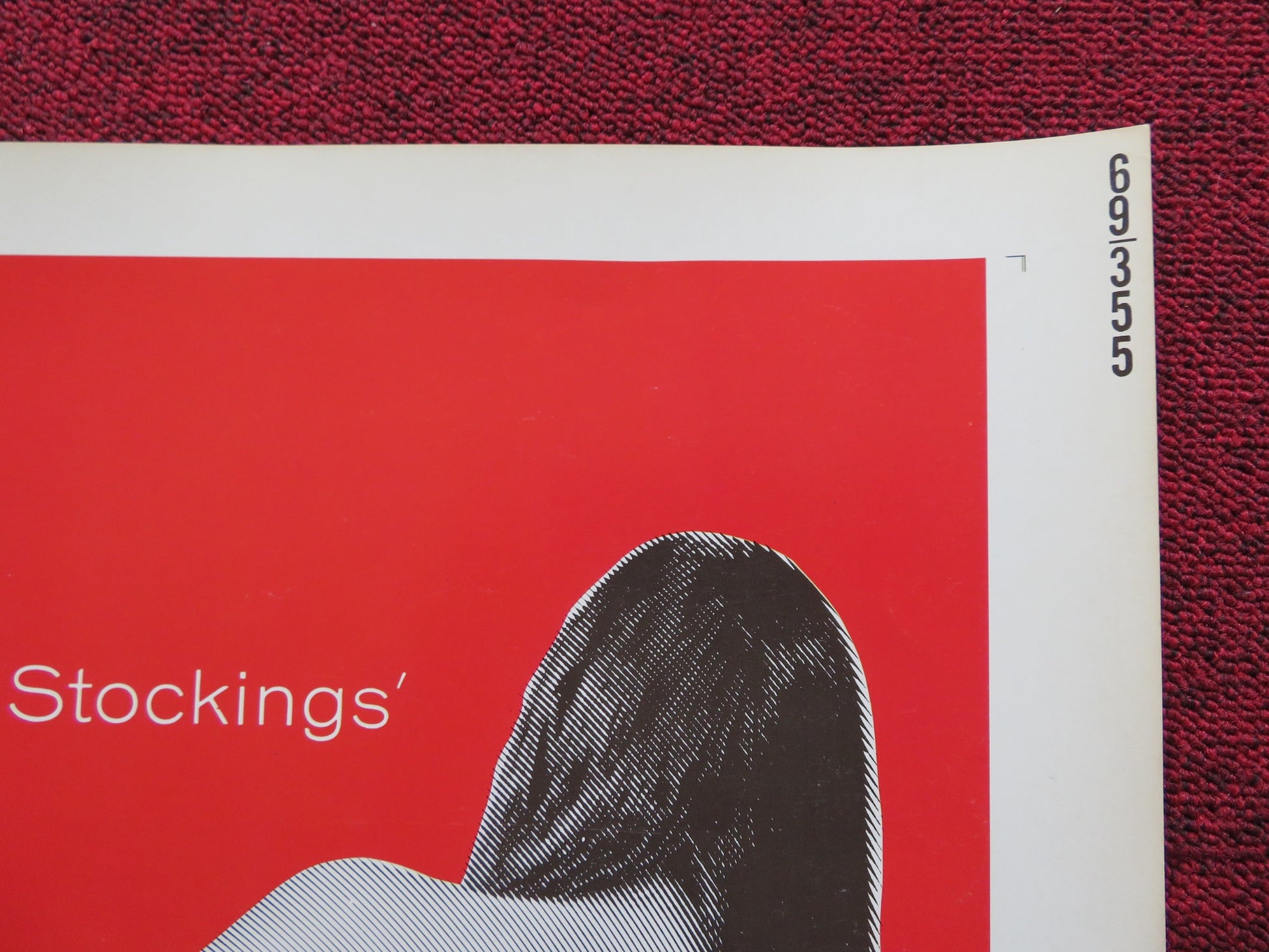 ALL NEAT IN BLACK STOCKINGS US HALF SHEET (22"x 28") POSTER VICTOR HENRY 1969 - Rendezvous Cinema