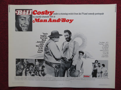 MAN AND BOY US HALF SHEET (22"x 28") POSTER BILL COSBY GLORIA FOSTER 1971 - Rendezvous Cinema