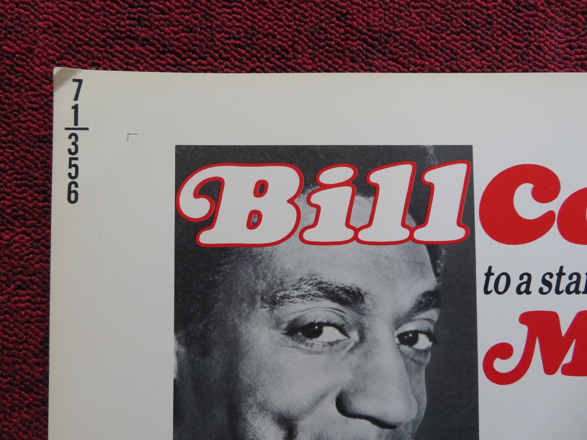 MAN AND BOY US HALF SHEET (22"x 28") POSTER BILL COSBY GLORIA FOSTER 1971 - Rendezvous Cinema