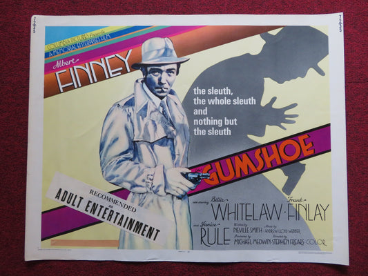 GUMSHOE US HALF SHEET (22"x 28") POSTER ALBERT FINNEY BILLIE WHITELAW 1972 - Rendezvous Cinema