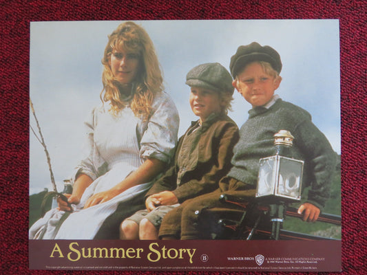 A SUMMER STORY LOBBY CARD JAMES WILBY IMOGEN STUBBS 1988