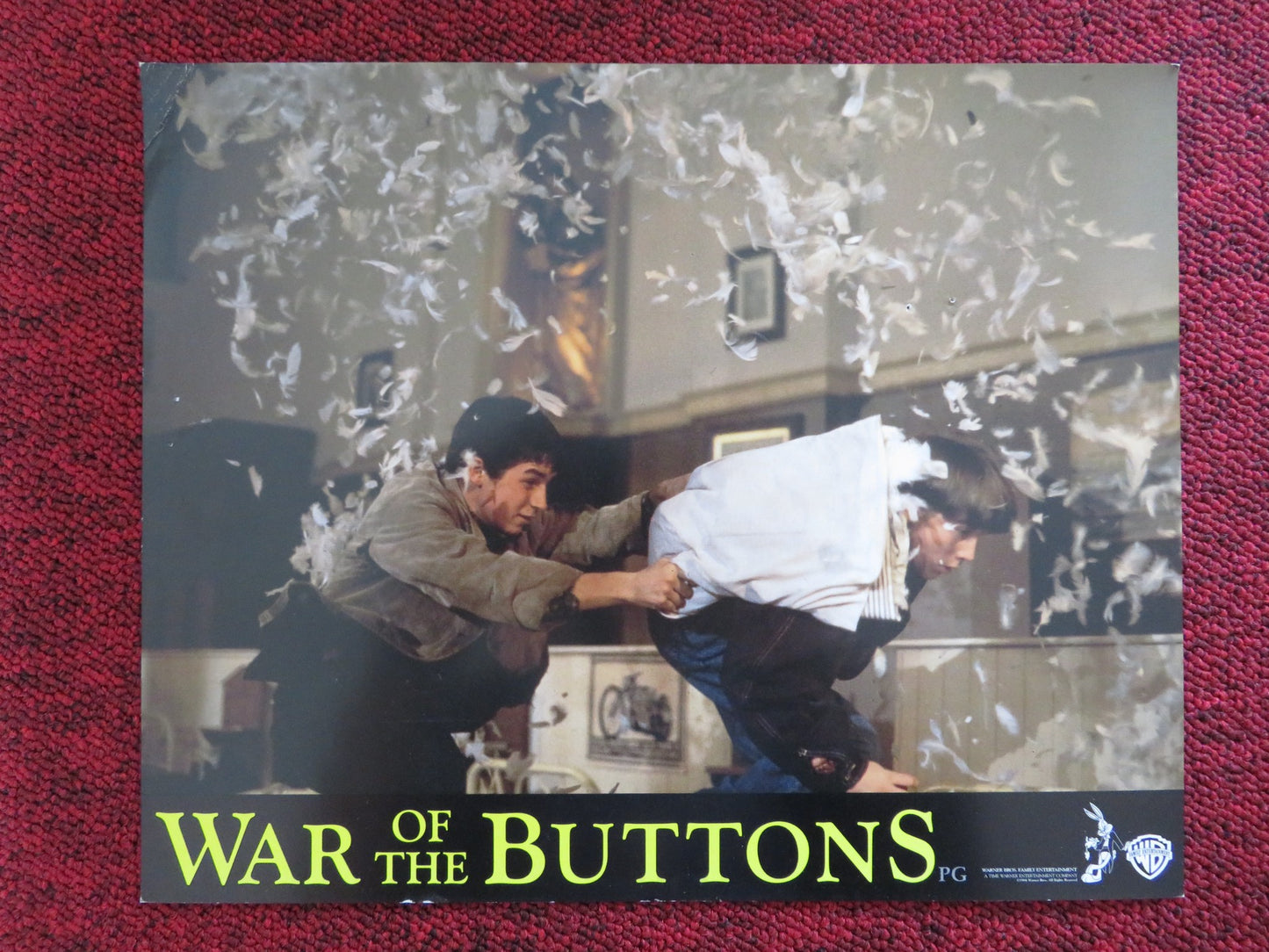 WAR OF THE BUTTONS - H LOBBY CARD GREG FITZGERALD GERARD KEARNEY 1994 - Rendezvous Cinema