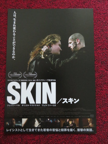 SKIN JAPANESE CHIRASHI (B5) POSTER JAMIE BELL BILL CAMP 2018 - Rendezvous Cinema
