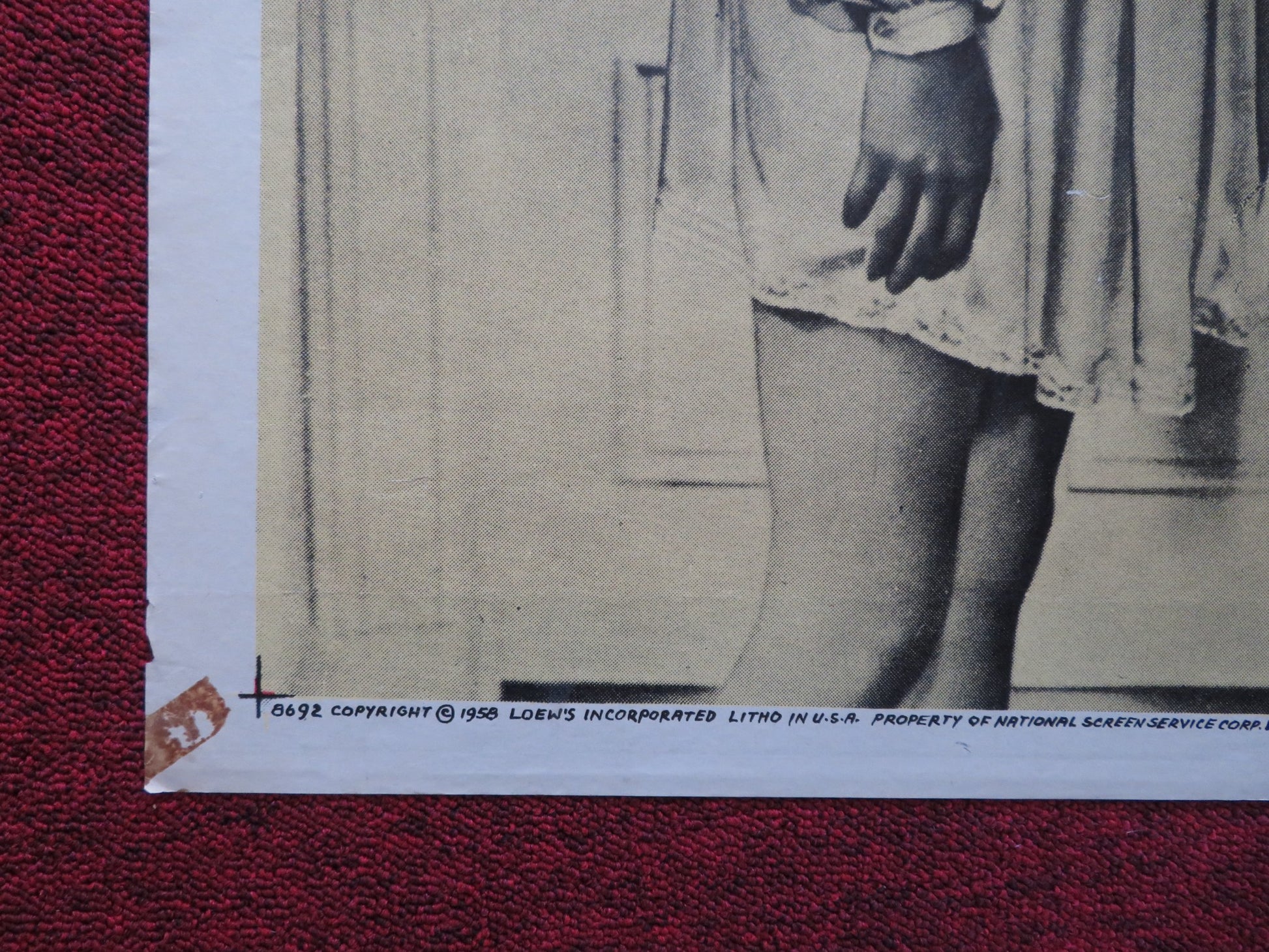 THE HIGH COST OF LOVING FOLDED US ONE SHEET POSTER JOSE FERRER JIM BACKUS 1958 - Rendezvous Cinema