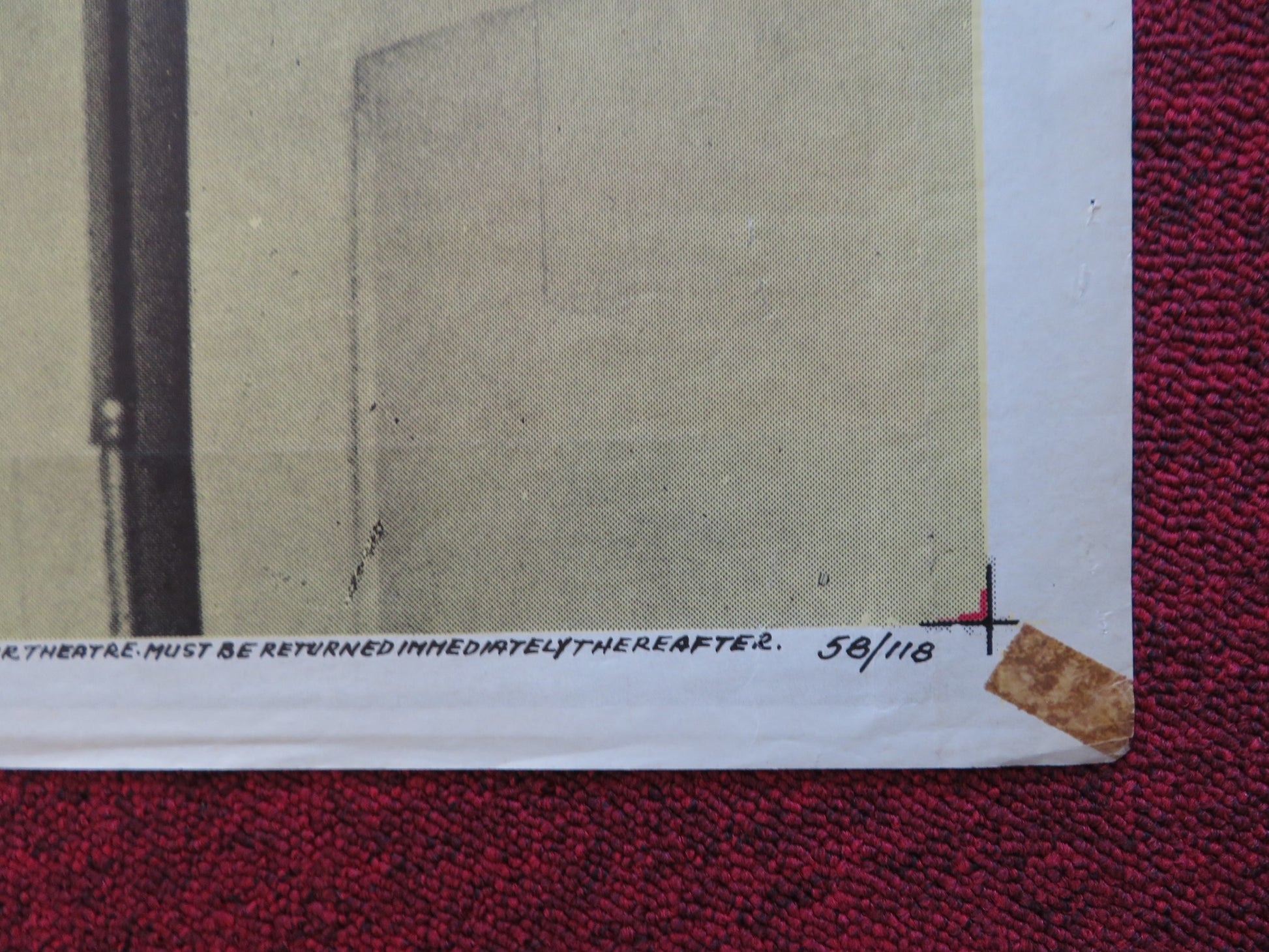 THE HIGH COST OF LOVING FOLDED US ONE SHEET POSTER JOSE FERRER JIM BACKUS 1958 - Rendezvous Cinema