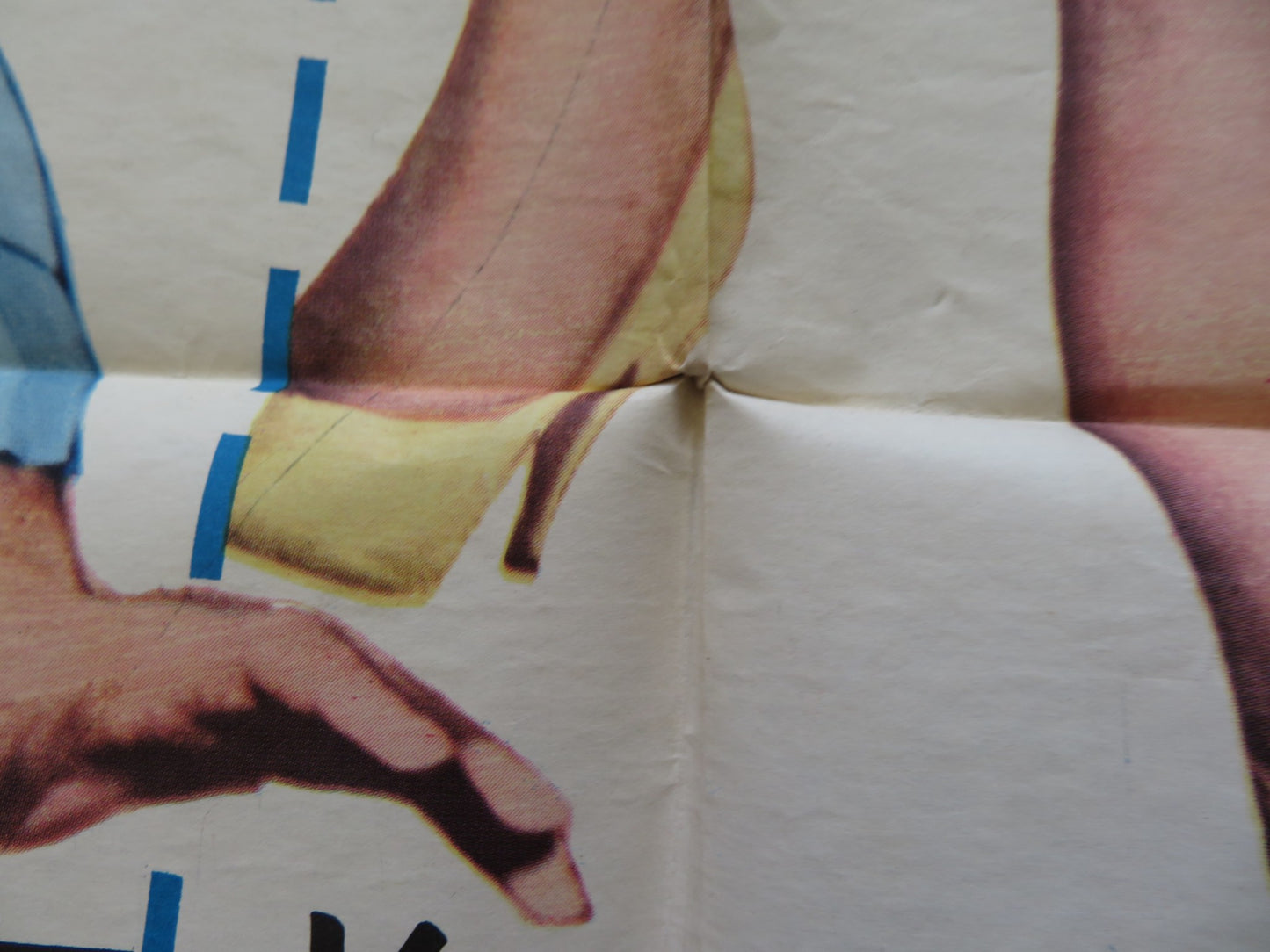 HONEYMOON HOTEL FOLDED US ONE SHEET POSTER ROBERT GOULET NANCY KWAN 1964 - Rendezvous Cinema