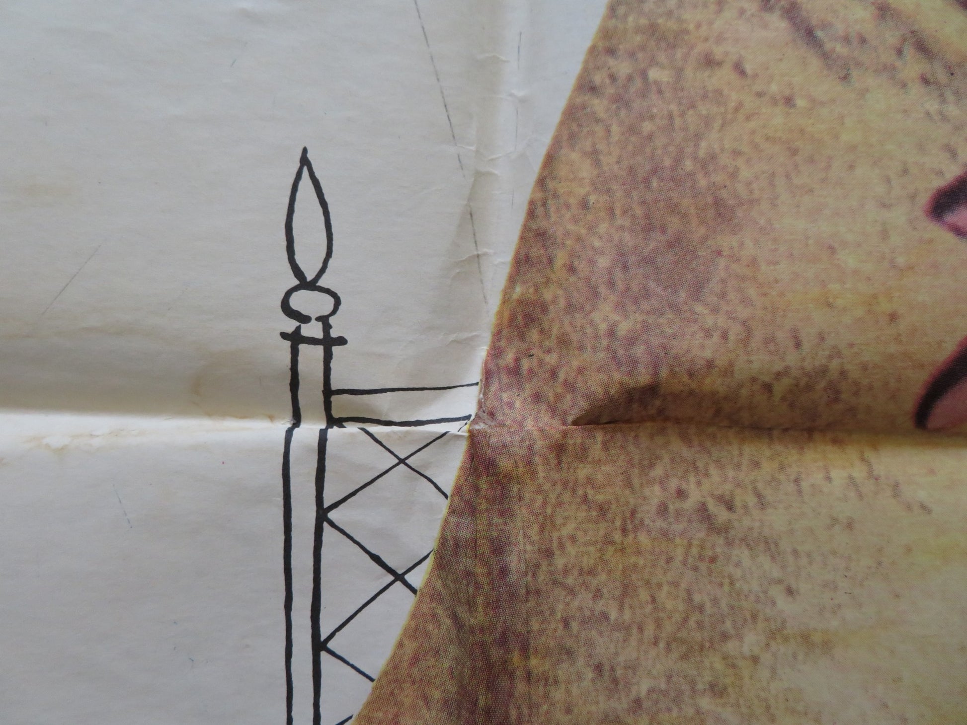 HONEYMOON HOTEL FOLDED US ONE SHEET POSTER ROBERT GOULET NANCY KWAN 1964 - Rendezvous Cinema