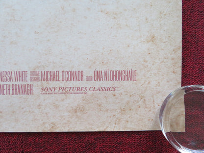 ALL IS TRUE UK QUAD (30"x 40") ROLLED POSTER KENNETH BRANAGH JUDI DENCH 2018 - Rendezvous Cinema