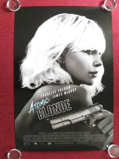 ATOMIC BLONDE US ONE SHEET ROLLED POSTER CHARLIZE THERON JAMES MCAVOY 2017 - Rendezvous Cinema