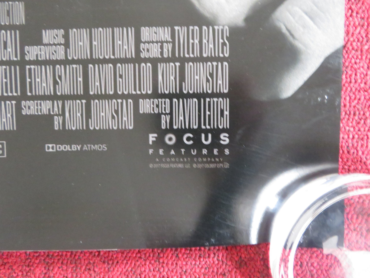 ATOMIC BLONDE US ONE SHEET ROLLED POSTER CHARLIZE THERON JAMES MCAVOY 2017 - Rendezvous Cinema