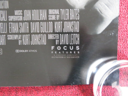 ATOMIC BLONDE US ONE SHEET ROLLED POSTER CHARLIZE THERON JAMES MCAVOY 2017 - Rendezvous Cinema