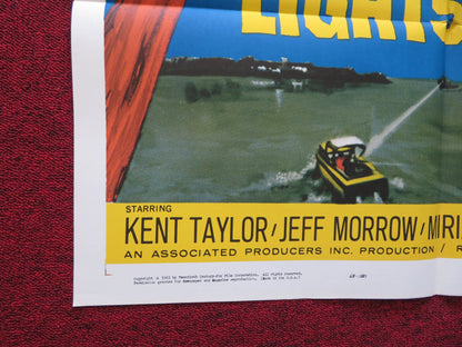 HARBOR LIGHTS FOLDED US ONE SHEET POSTER MIRIAM COLON KENT TAYLOR 1963 - Rendezvous Cinema