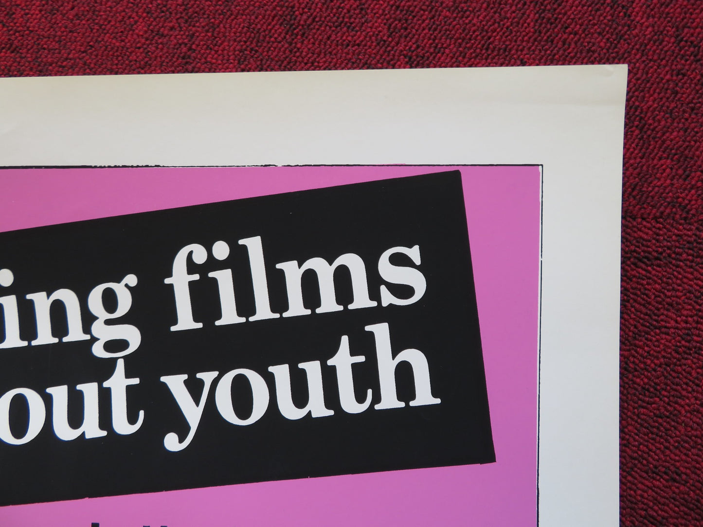 SCORING FOLDED US ONE SHEET POSTER VINCENT VAN PATTEN CLAIRE PIMPARE 1981 - Rendezvous Cinema