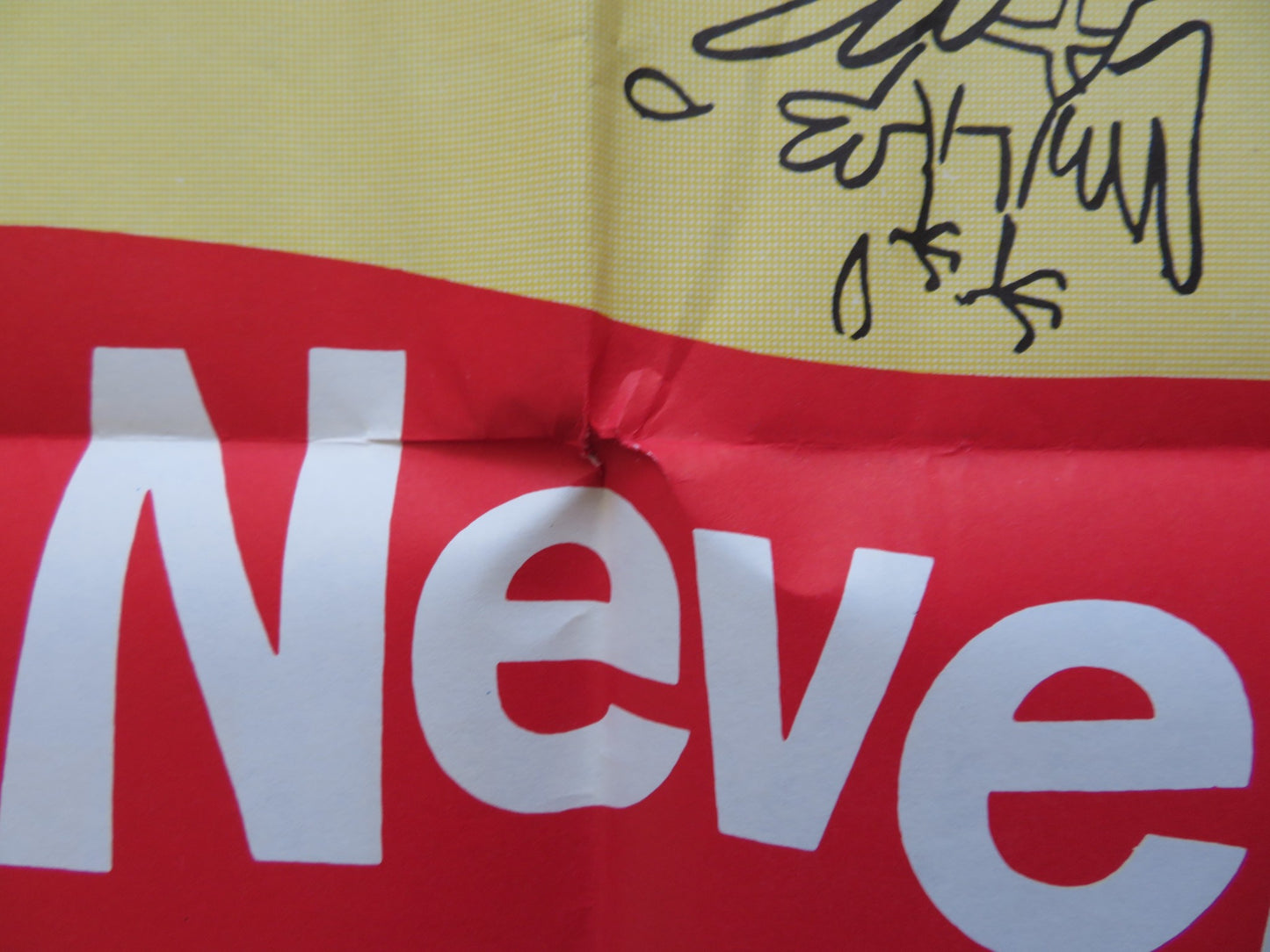 NEVER PUT IT IN WRITING FOLDED US ONE SHEET POSTER PAT BOONE 1964 - Rendezvous Cinema