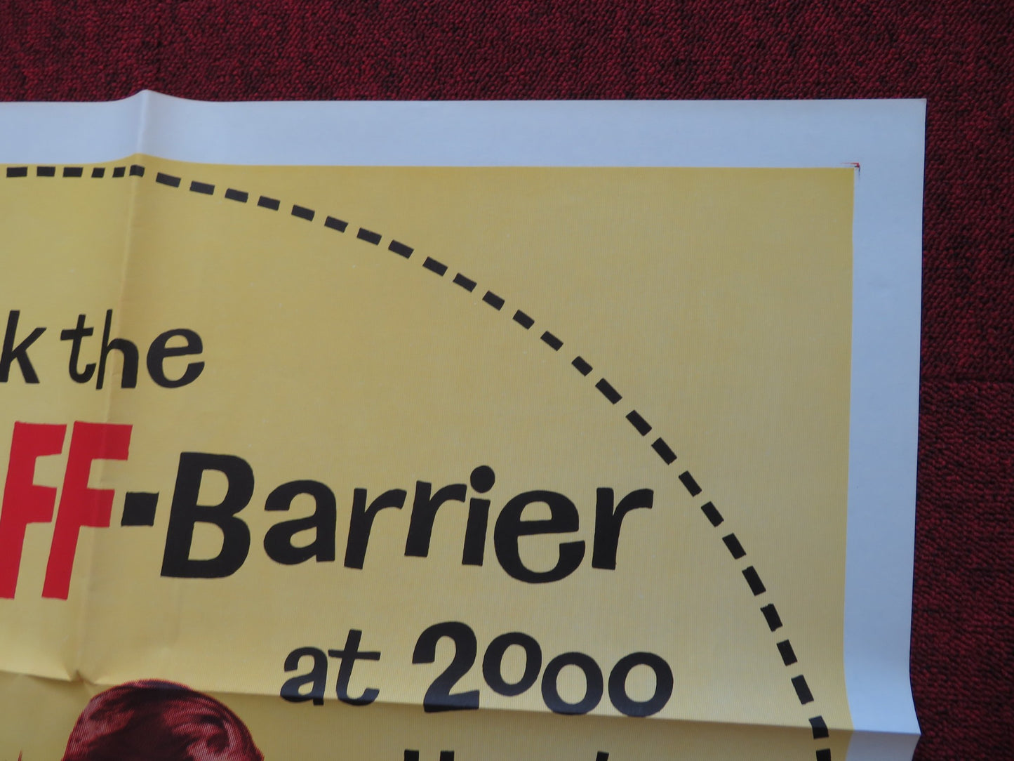 NEVER PUT IT IN WRITING FOLDED US ONE SHEET POSTER PAT BOONE 1964 - Rendezvous Cinema